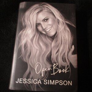 Jessica Simpson Hardcover Book Autobiography Open Book First Edition.